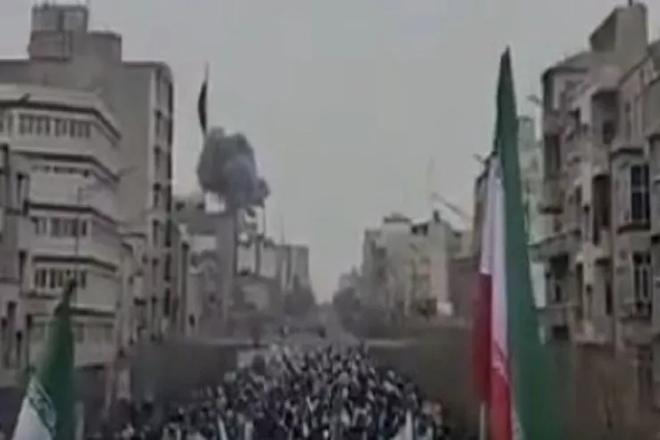 Tehranda "Qüds Günü"  yürüşünün keçirildiyi əraziyə bombalı hücum 