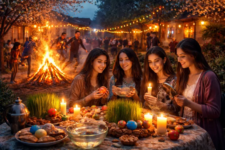 İlaxır çərşənbə  - tonqal, fallar və qədim inanclar