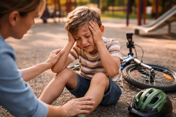 Uşaqda beyin sarsıntısının  ƏLAMƏTLƏRİ