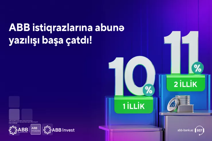 ABB istiqrazlarına abunə yazılışı uğurla başa çatdı