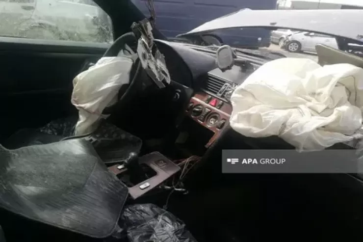 İsmayıllıda ağır qəza : 35 yaşlı sürücü öldü