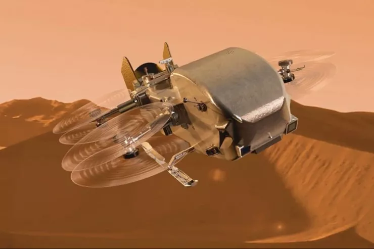 Saturn planetinin peyki üçün “Dragonfly” dronunun   hazırlanmasına başlanıldı