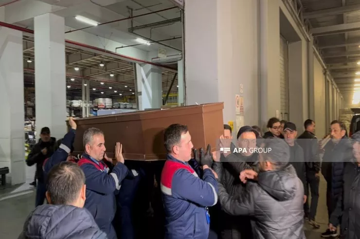 Rasim Balayevin cənazəsi Bakıya gətirildi