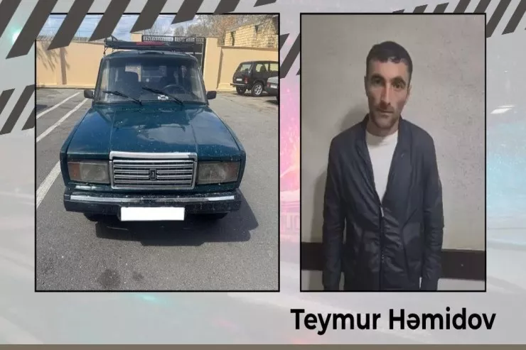 Narkotik çəkən sürücü həbs olundu - VİDEO 