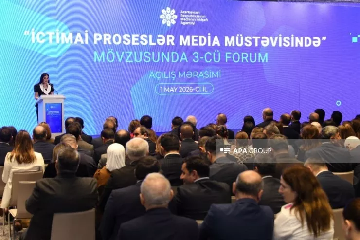 “İctimai proseslər media müstəvisində” mövzusunda forum keçirilir - FOTO 