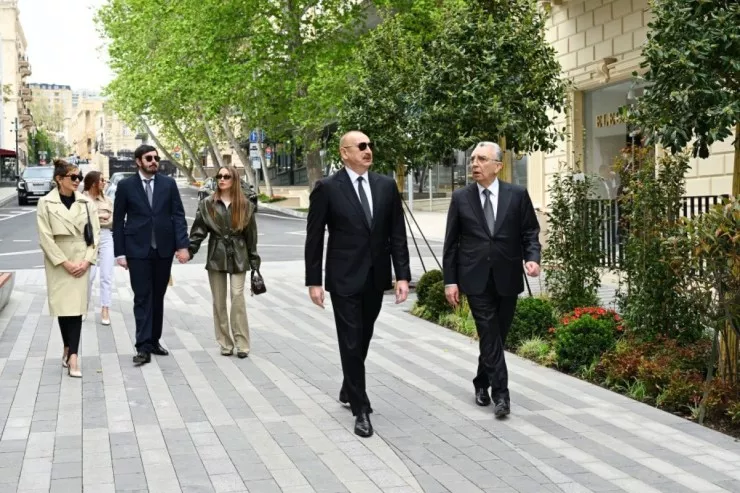 Prezident Bakıda açılış etdi 