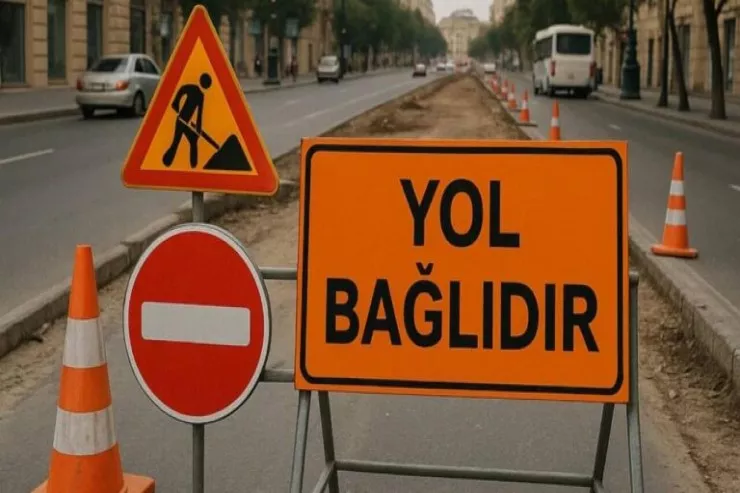 Bakının mərkəzindəki küçə TAM BAĞLANIR 