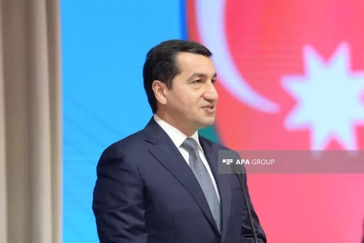 Azərbaycan Prezidentinin köməkçisi - Prezident Administrasiyasının Xarici siyasət məsələləri şöbəsinin müdiri Hikmət Hacıyev