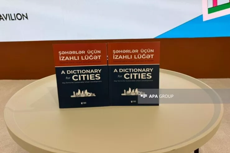 WUF13-də  "Şəhərlər üçün izahlı lüğət"in təqdimatı oldu