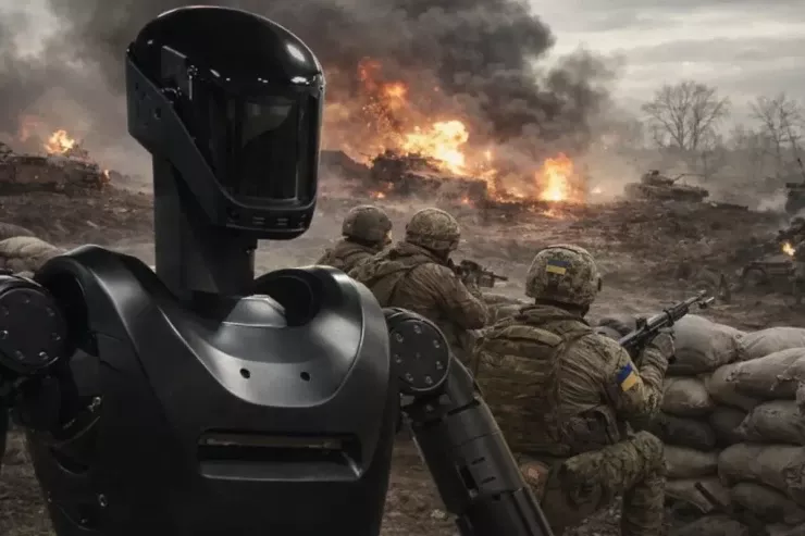 Ukraynada insanabənzər robotlar  sınaqdan keçirildi